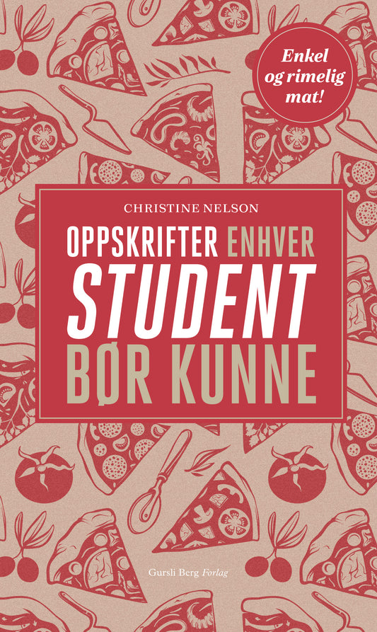Oppskrifter enhver student bør kunne